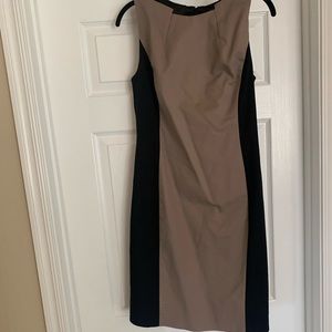 TAHARI Tan and Black Dress. Make me an offer